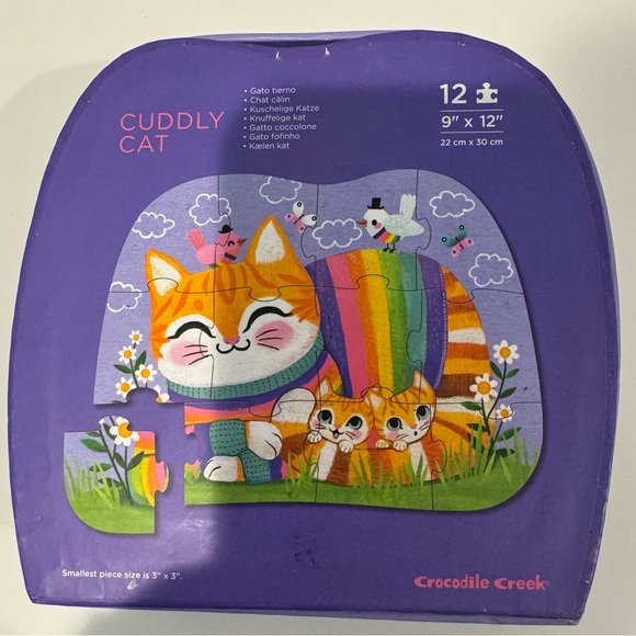 Crocodile Creek Cuddly Cat Puzzle - Picture 2 of 3